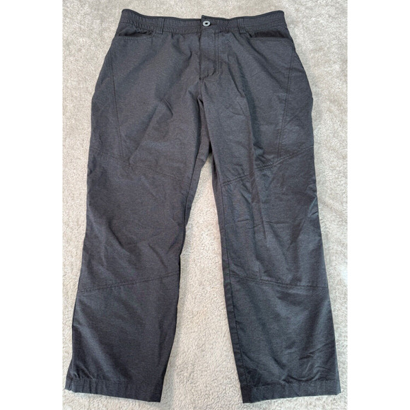 Kuhl Deceptr Charcoal Gray Outdoor Hiking Pants Measures 34x25 (Tag 36x30) - Picture 1 of 8